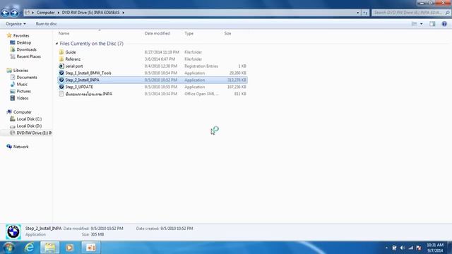 Installation INPA Win7 смотреть онлайн