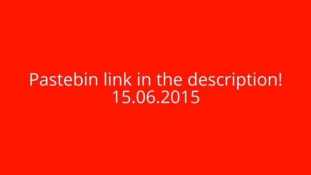 Minecraft Alt List!! (pastebin link) 15th June 2015 смотреть онлайн