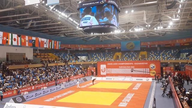 Дзюдо.Чемпионат Азии. 66 кг Гусман Кыргызбаев-бронзовый призер. Соперник не вышел из-за травмы. смотреть онлайн