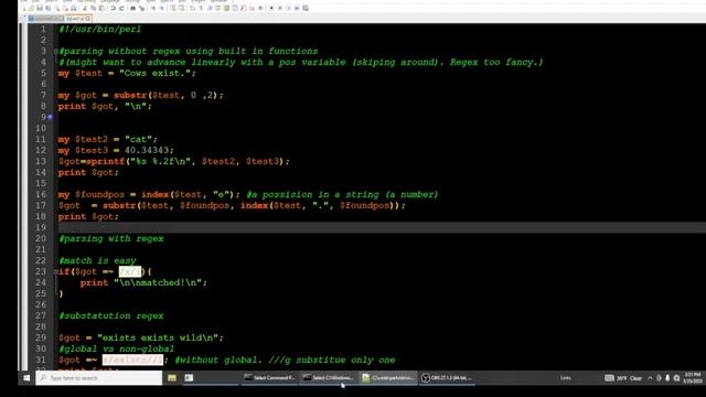 Quick perl parsing starter kit смотреть онлайн