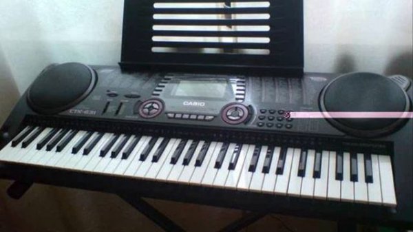 COMPOSITION WITH KEYBOARD CASIO 631 "DEEP"