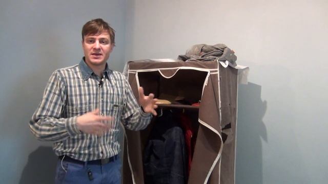 ТКАНЕВЫЙ ШКАФ ДЛЯ ХРАНЕНИЯ ОДЕЖДЫ ● ШКАФ-ЧЕХОЛ смотреть онлайн