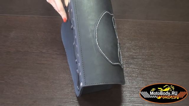 Кожаный кофр для мотоцикла смотреть онлайн