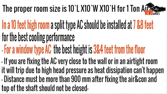 Where Should I Put My AC In My Bedroom | Best Hight to Install Split Or Window AC | ac installation смотреть онлайн
