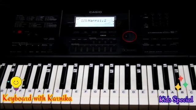 GOD'S LOVE IS SO WONDERFUL | NURSERY RHYME | PIANO | KEYBOARD | TUTORIALS | NOTES | EASY | LEARN | смотреть онлайн