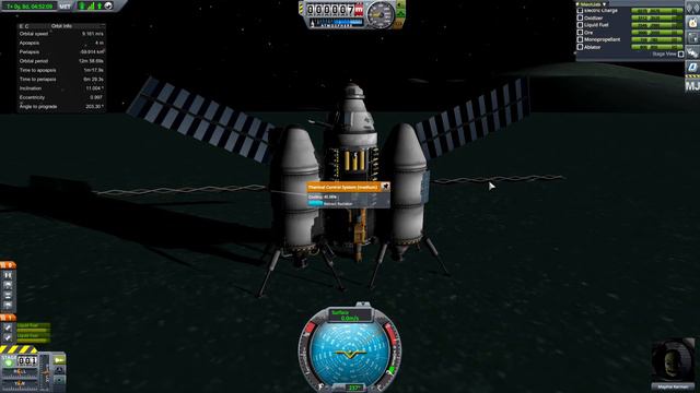 Kerbal Space Program #17 - Бурение руды на Minmus смотреть онлайн