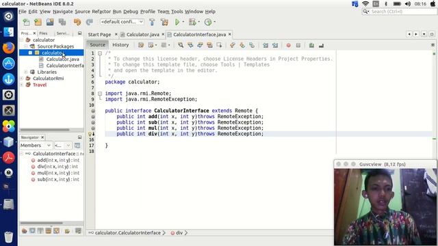 RMI Calculator Client server Application смотреть онлайн