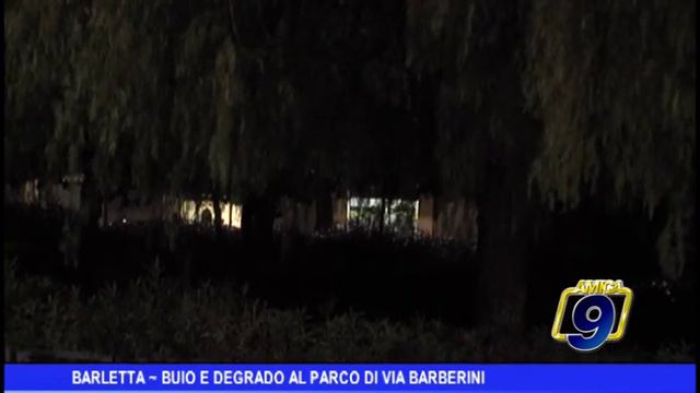 Barletta | Buio e degrado al parco di via Barberini смотреть онлайн