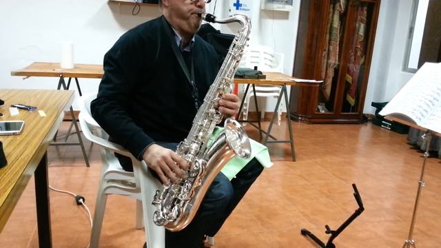 Saxo Tenor Buffet Crampon S1 - Año 1976. Selmer Soloist C* +  Selmer Flexitone Años 40