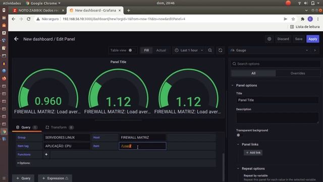 Criando dashboard de monitoramento de rede ou TI смотреть онлайн