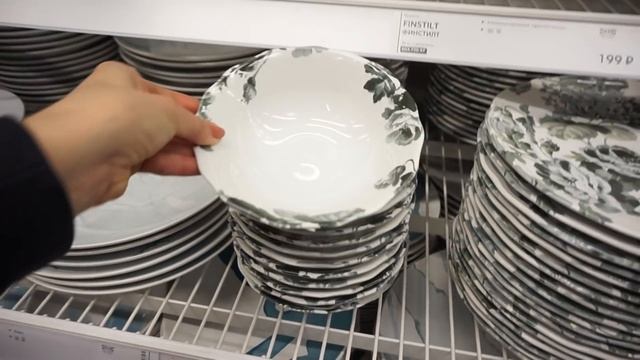 ✔️ИКЕA ПОСУДА ТОВАРЫ ДЛЯ КУХНИ//Пледы, подушки, чехлы. Обзор полочек смотреть онлайн