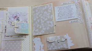 Скрапбукинг_Альбом ручной работы 25_25 см_нежный DIY album.mp4