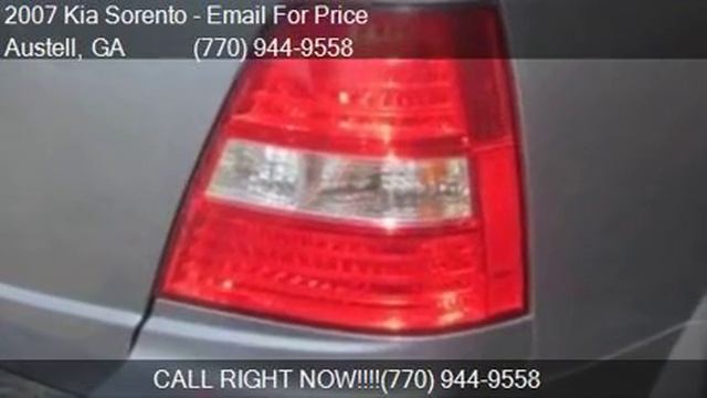 2007 Kia Sorento 4 Door Wagon For Sale In Austell, GA 30168