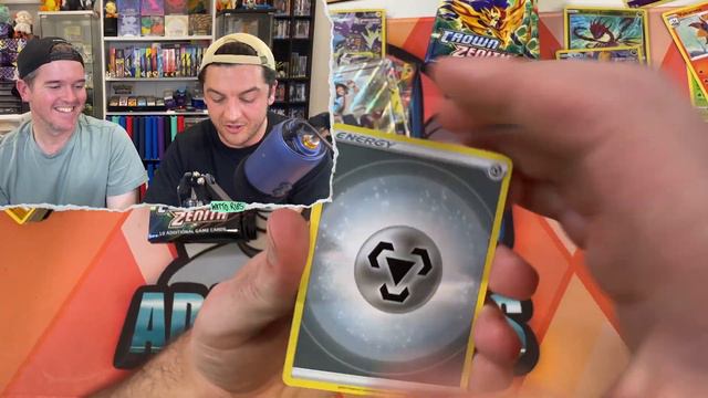 Crown Zenith ETB Pack Battle!! ME VS ADAM P OPENS feat. BRODIE PLAYS! смотреть онлайн