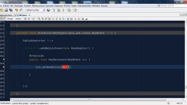 FILTRO JTABLE смотреть онлайн