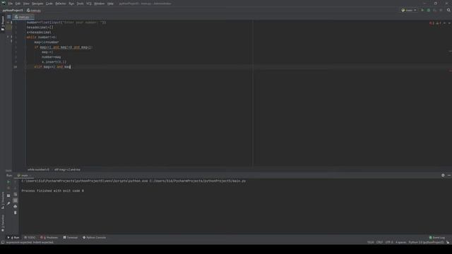 Python Programming: - Converting fractional decimal number into hexadecimal number #9 смотреть онлайн