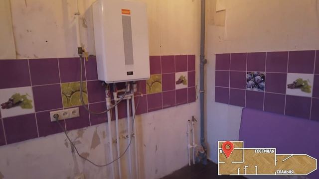 Огромная двушка в кирпичном доме в пригороде Воронежа! смотреть онлайн