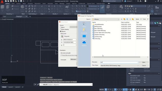[PART 14] AutoCAD 2021 Create And Insert Block Essential Training For Beginner смотреть онлайн