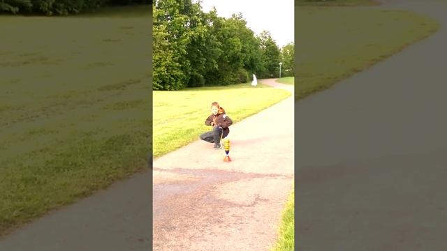 Запуск ракеты, сделанной из пластиковой бутылки смотреть онлайн