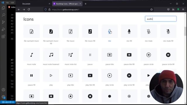 Cleanup and Fix Faults | Audio website from scratch using HTML CSS Python and Java Script смотреть онлайн