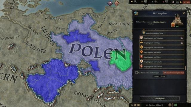 Crusader Kings 3 (Let's Play German/Deutsch) ? 03 - Stratstag - Gebt mir dieses Böhmen! смотреть онлайн
