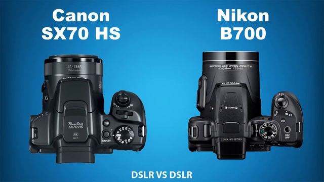 Canon PowerShot SX70 HS vs Nikon Coolpix B700 смотреть онлайн