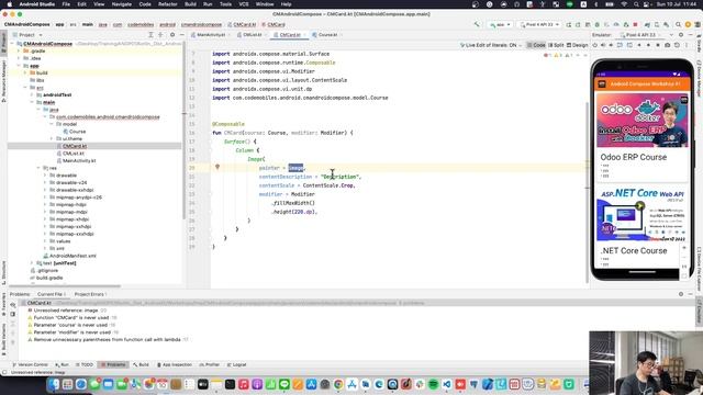 สอนเขียน Android UI ด้วย Jetpack Compose (โดยใช้ Kotlin ภาษาเดียว) смотреть онлайн