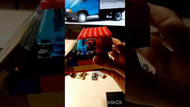 Как сделать ГАЗель 3302 тентованную из лего.