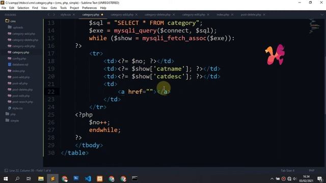 7 PHP CMS JOIN TABLE WITH PHP смотреть онлайн