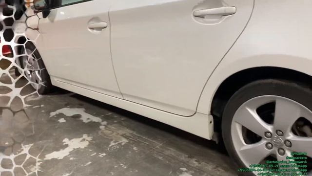 Toyota Prius 30 обзор автомобиля с аукциона Японии с пробегом 200т.км. смотреть онлайн