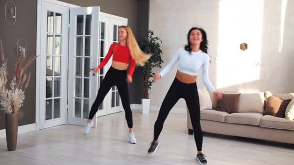 Танцевальная тренировка на все тело. Танцы для похудения дома _ PopSport