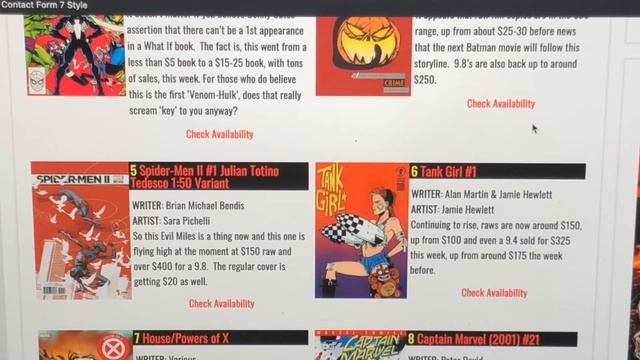 Hot 10 Comic List by CBSI!!! смотреть онлайн