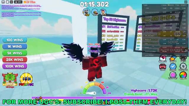 How To Get Blue Golden Crown in Race Clicker (ROBLOX FREE LIMITED UGC ITEMS) смотреть онлайн