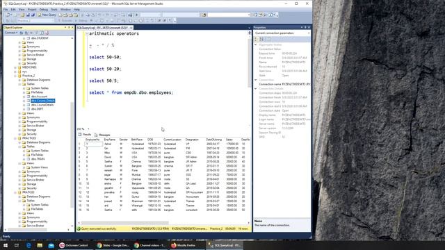 30 - SQL - Arithmetic Operators смотреть онлайн