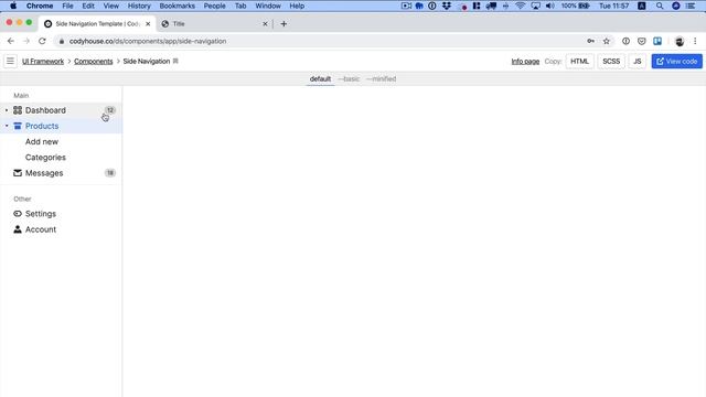 How to use the Responsive Sidebar component смотреть онлайн