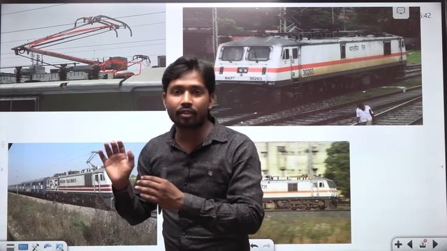विद्युतग्राही या पेंटोग्राफ | Pantograph Train how it works | Contact Wire | Catanery Wire in Hind смотреть онлайн