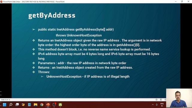 Factory Method & Instance Method || JAVA NETWORKING By Madhav Paliwal смотреть онлайн