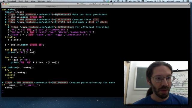 All loaded Python function names are accessible through Global() смотреть онлайн