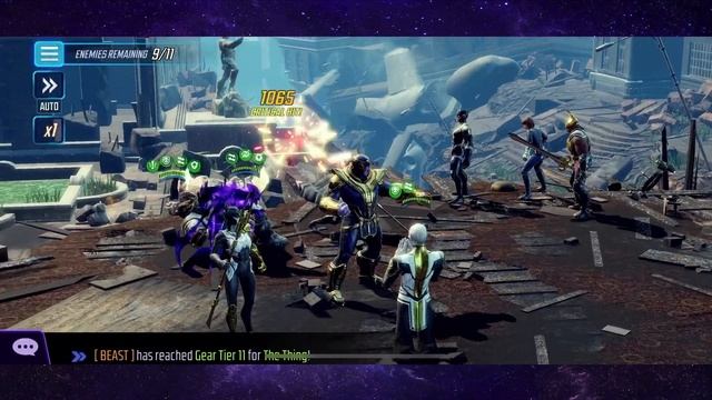 *NEW* EMPOWERED THANOS GAMEPLAY! (ALL INFINITY STONES) - MARVEL Strike Force - MSF смотреть онлайн