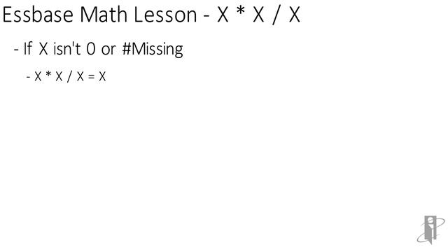 Replacing Zeros with #Missing in Essbase смотреть онлайн