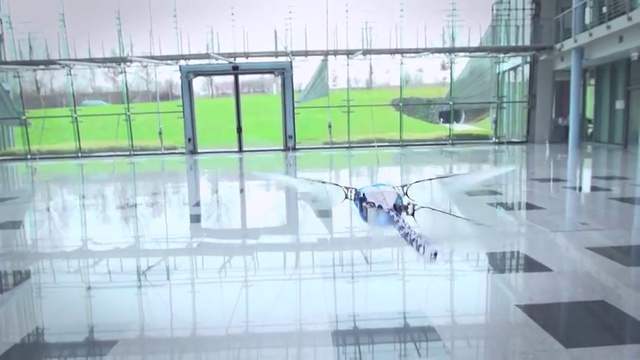 Дрон в виде стрекозы - BionicOpter смотреть онлайн