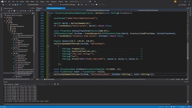 19. Тестирование в Unreal Engine. Тестируем класс инвентаря. Вызываем blueprint функцию из C++ смотреть онлайн