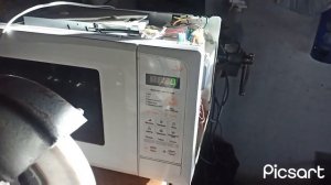 Ремонт микроволновой печи Daewoo KQG-6L2B. За один вечер. Не включается.