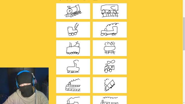 Бандит и трешовые смешные рисунки. #Quickdraw |3|. смотреть онлайн