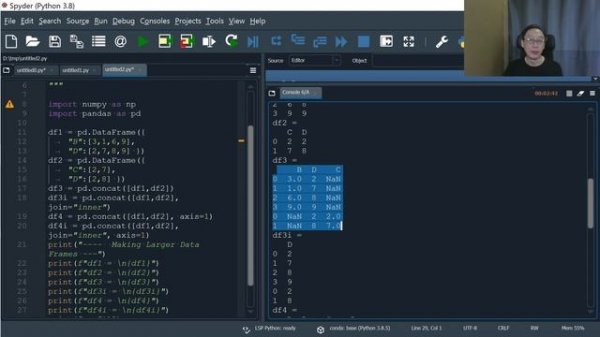 Python Programming - Data Analytics T05 - Concat, Merge and Join (Part 4/5)