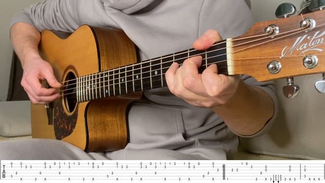 Wind Of Change – Scorpions - Fingerstyle guitar cover + TAB смотреть онлайн