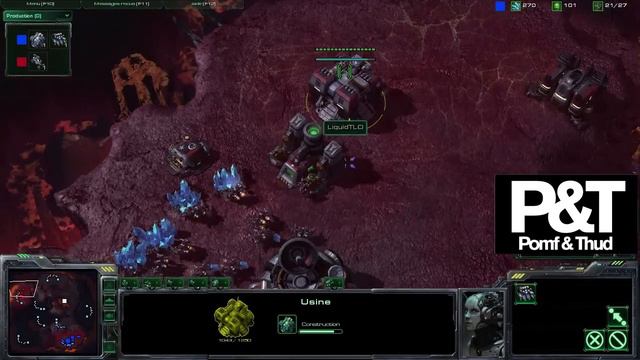 (HD015) Starcraft 2 Replay - TLO (T) vs Tarson (T) - part 1 [FR] смотреть онлайн