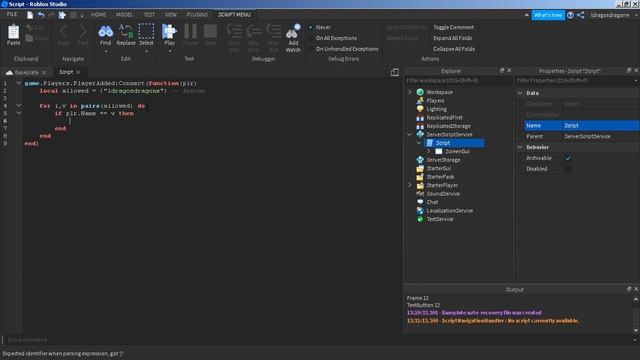 How to Make a "Shutdown Server" Script on Roblox смотреть онлайн