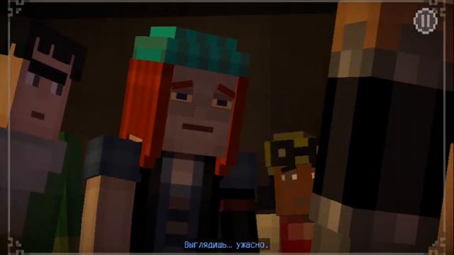 Minecraft: Story Mode Прохождение игры на Android - Эпизод 3 - Он жив #8