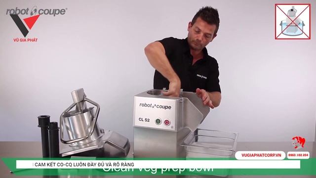 Hướng dẫn vệ sinh máy cắt thái rau củ quả Robot coupe Cl50 Ultra смотреть онлайн